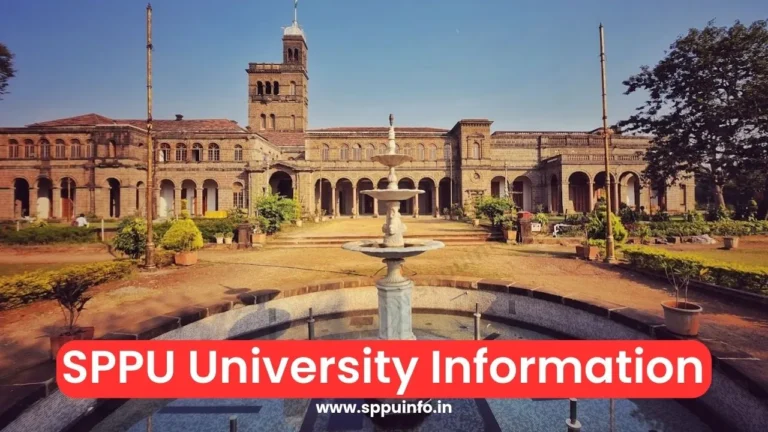 SPPU University Information In English