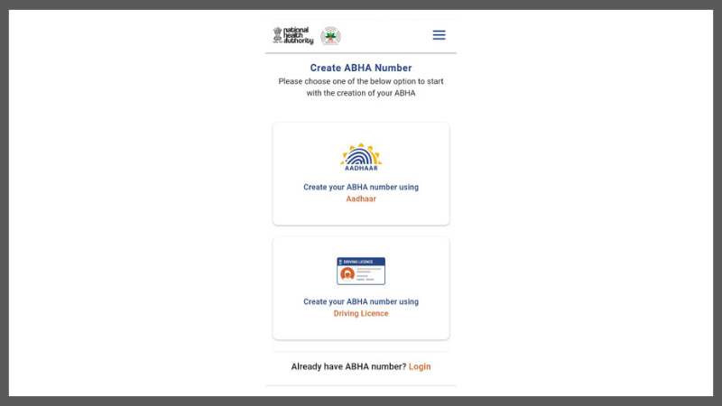 ABHA Card Online Apply