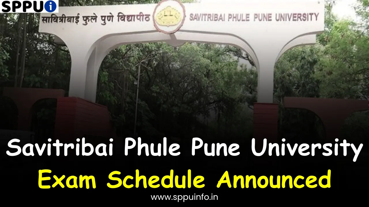 Savitribai Phule Pune University Exam Schedule Announced